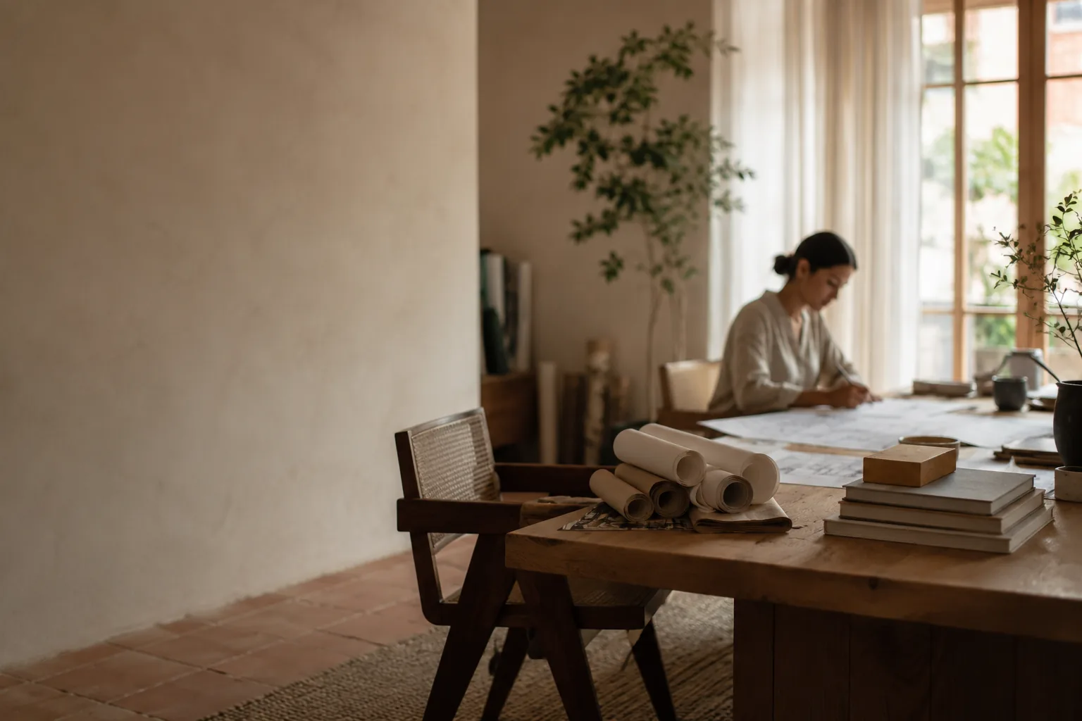 Sitio de un estudio de arquitectura